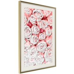 Arkiio Affisch White Roses [Poster] 30x45 Poster